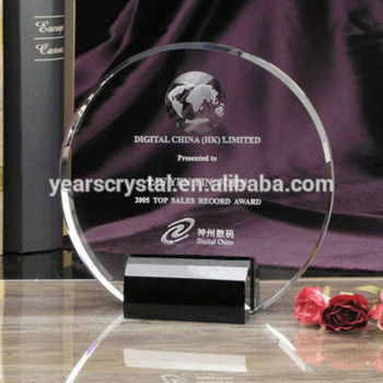 Best elegant 3d laser blank prize crystal trophy award