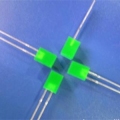7.2mm Yeşil Renk Dikdörtgen LED Lamba