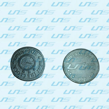 unis customized token for coin amusement machine