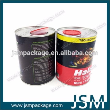 JSM 1L Composite Paper Cans for Engine Oil Packaging