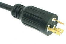 Twist locking Plug extension cord NEMA L5-20P 18AMP 20AMP 125V
