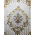 Wallpaper Damask Vinyl Mewah Untuk Pelapis Dinding Ruang Tamu