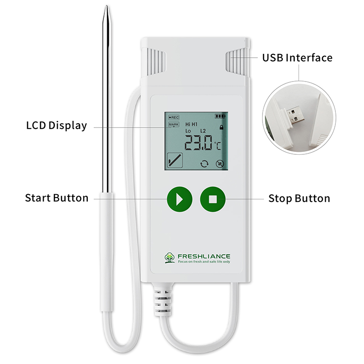Multi-use Usb Temperature And Humidity Data Logger For Cold-chain ...
