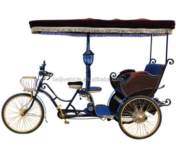 CE Approved Pedal-Assisted Electric Bicycle Taxi Rickshaw Price