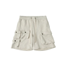 High Quality Mens Zipper Pocket Polyester Cargo Shorts Multi Pocket Shorts