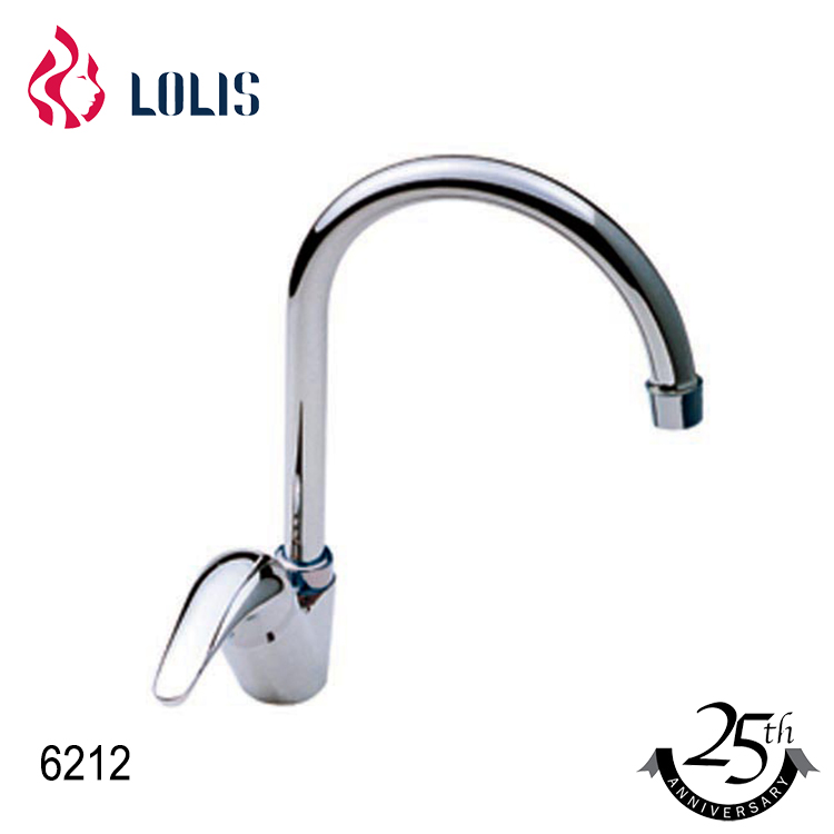 Hot sell cheap customized classic chrome plated cold hot water saving sink kitchen faucet