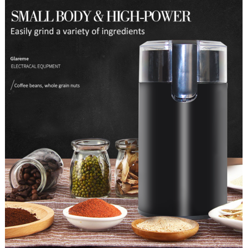 High Quality Black Electric Coffee Grinder