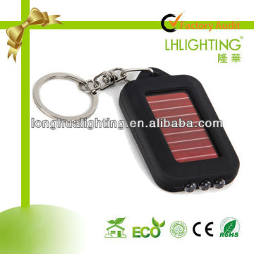 LED keychain Solar rechargeable key ring