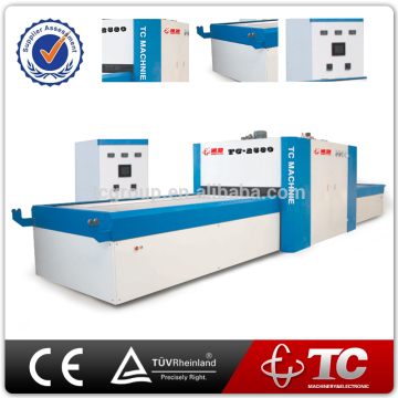 vacuum pvc veneer profile foil membrane press machine