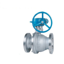 API Worm Gear Floating Ball Valve