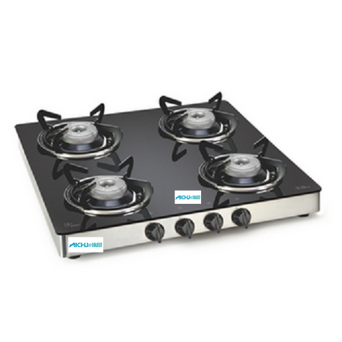 4 Burners Table Glass Cooktop