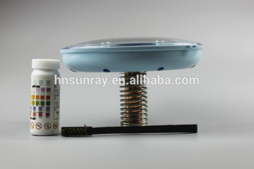 Energy saving and environmental potable solar ionizer