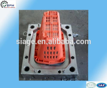 High polish precision manufacturing plastic basket mould