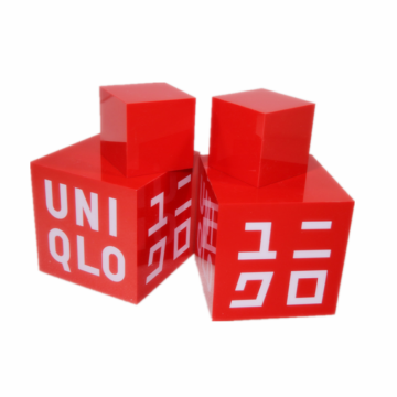 Printed Acrylic Display Cases On Sale Support Customization