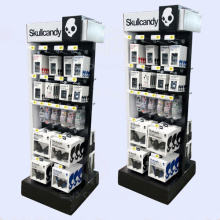 Earphone Cardboard Sidekick Stand, Paper Display Racks for Headphones