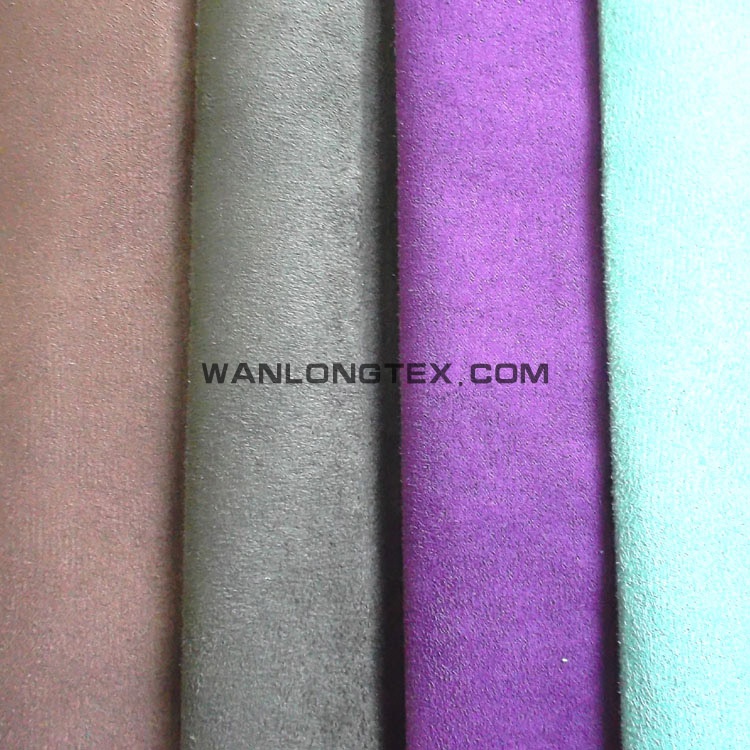 75D*160D*2 double weft woven suede for home textile