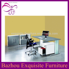 white high gloss study desk, office desk, computer desk.