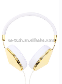 Headphone in Gold & White