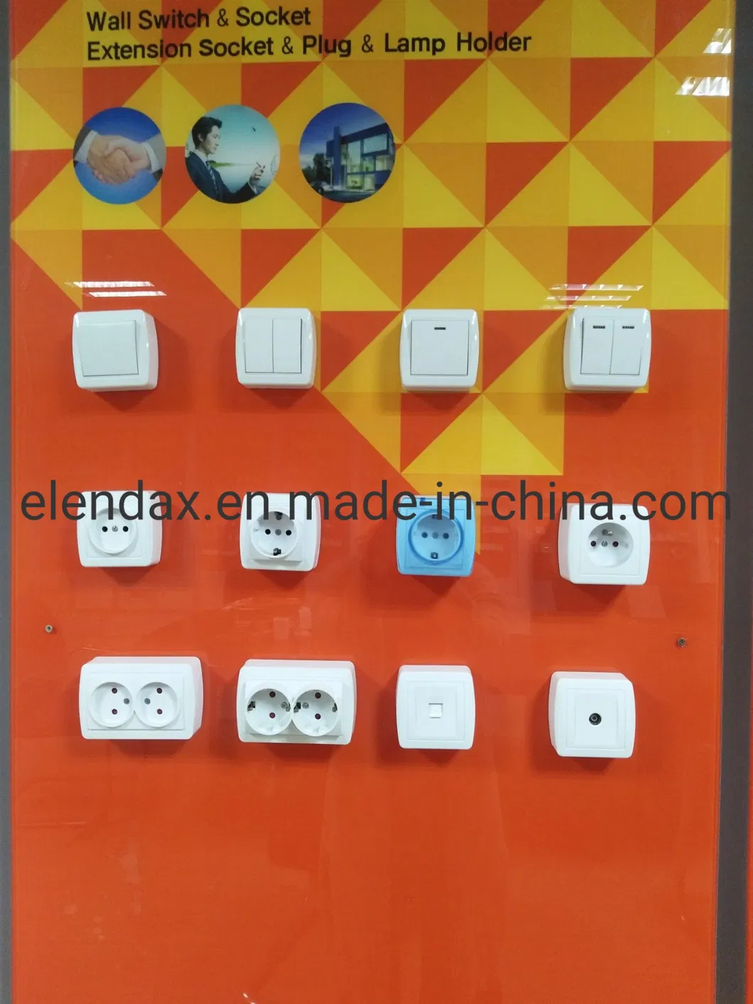 Настенная телефонная розетка европейского стиля Rj11 (S8007)