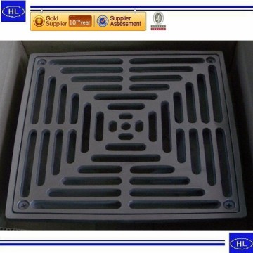 cast steel concrete floor drain floor grate drain