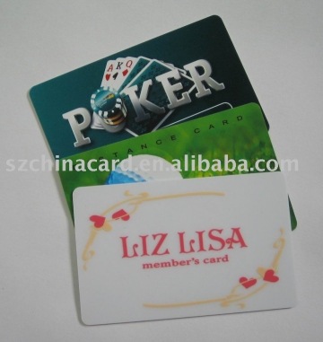 Factory Price Cheap Common PVC Card PVC Gift Card