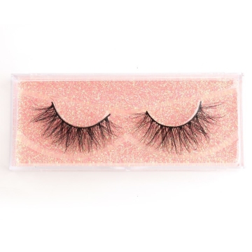 wispy thin mink lashes natural classic mink eyelashes