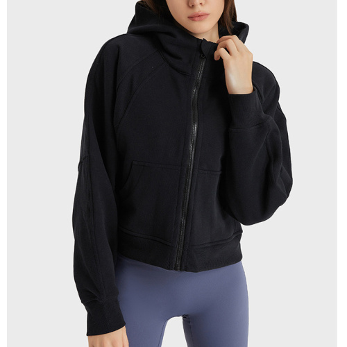 Brushed Warm Women's Riding Sports Hoodie