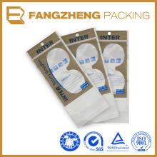 Custom printed opp bag with header,opp bag packing