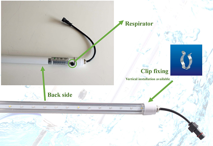 LED GROW LIGHT FOR GERMINATION DESIGN FOR HYDROPONIC CONTAINERS