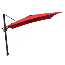 Luxury 3m Solar Cantilever Outdoor Garden Umbrella Parasol