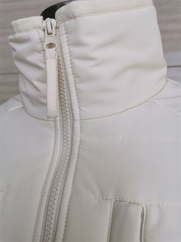 Comfortabele witte sherpa fleece jassen voor winters