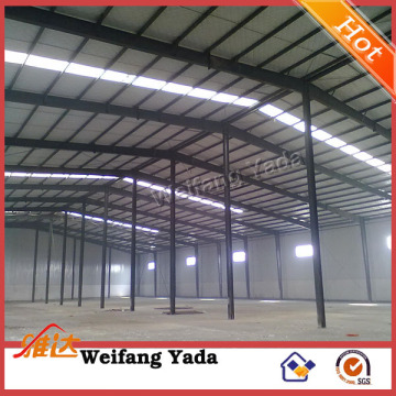 Diferent Span Prefabricated Structural Steel Warehouse