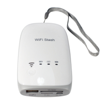 WiFi Stash Portable Wireless Flash Drive to Stream Media