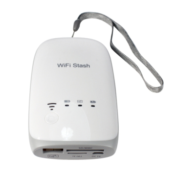 WiFi Stash Portable Wireless Flash Drive to Stream Media
