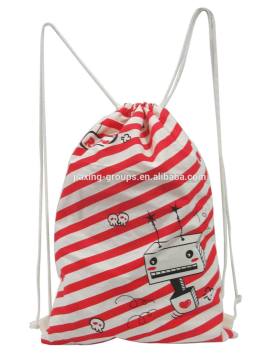 Girl's Drawstring bag/Drawstring Back Pack /black drawsring bag , cartoon design, OEM orders are welcome