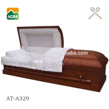 luxury handcrafted wood coffin supplier