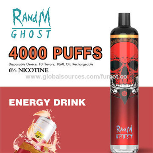 RandM Ghost 4000puffs Recahreable
