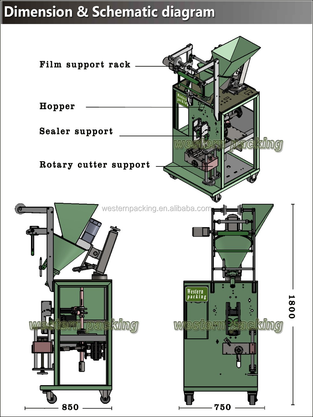 tea powder packing machine