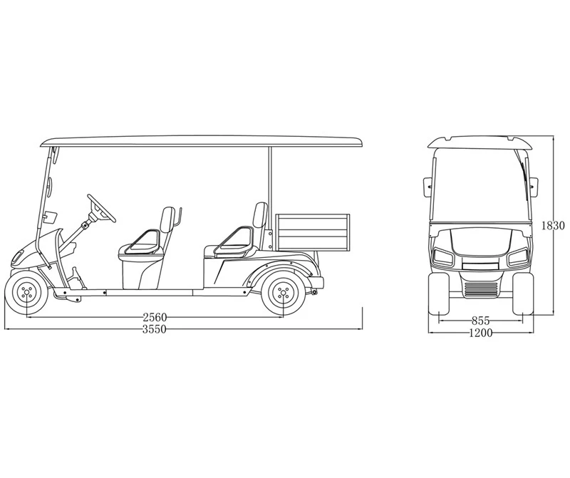 Qualified 5 Seater Golf Cart for Adults