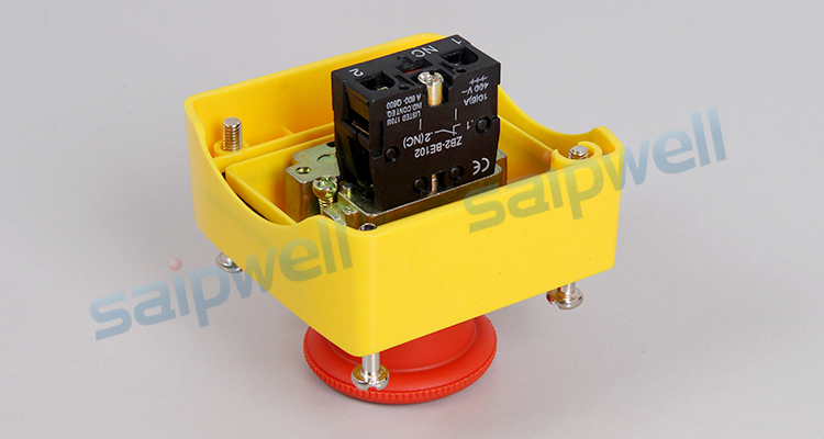 SAIP/SAIPWELL Hot Sales Dustproof Electric Outdoors Emergency 3 Push Button Switch Box
