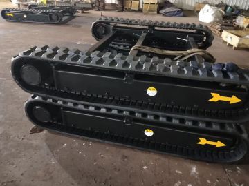 Rubber Track Chassis For Engineering Drilling Rigs 8T