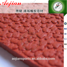 durable rubber running track for school playground