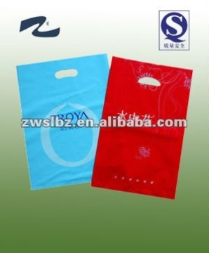 2012 hot sale LDPE and HDPE handle bag