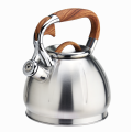 Stovetops woodlike handle stainess Steel Tea Kettle