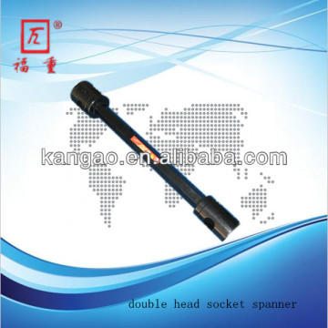 40Cr double head socket wrench/spanner