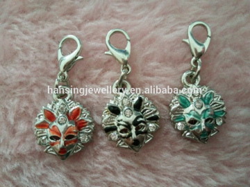 2015 Fashion handsome so cool sun goddess shiny mask figure charm