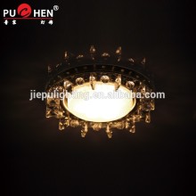 High quality indoor crystal lamp spotlights a variety of materialGX53