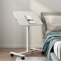 Movable Height Adjustable Laptop Desk with Single Leg