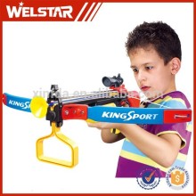 Children's Educational Activities Super Real Action Light Crossbow Set Plastic Bow Gun