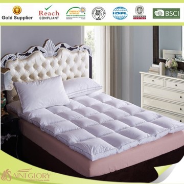 High quality cheap feather down warm mattress pads